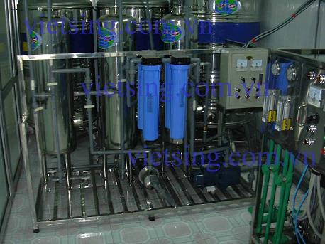 Hệ thống lọc nước tinh khiết 1000L - Công Ty Cổ Phần Thương Mại Và Kỹ Thuật Việt - Sing